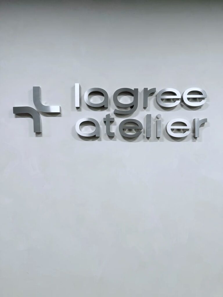 The Refined Appeal of Brushed Stainless Steel Signage