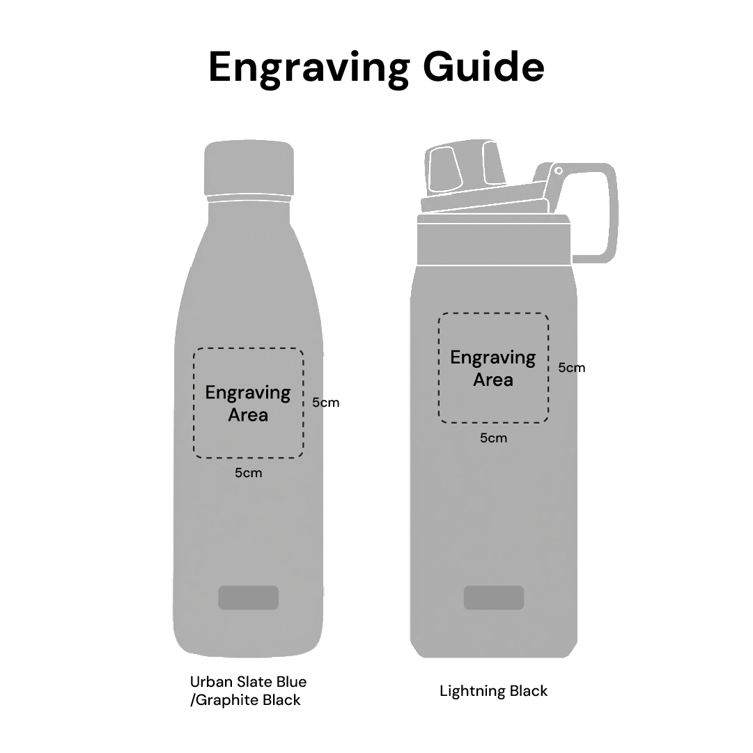Customised Engraved 750ml Vacuum Insulated Tumbler - Image 6