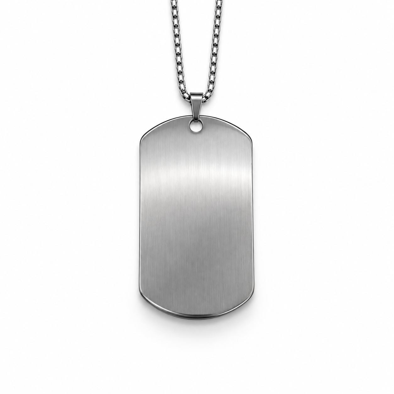 Customised Engraved Stainless Steel Pendant - Image 5