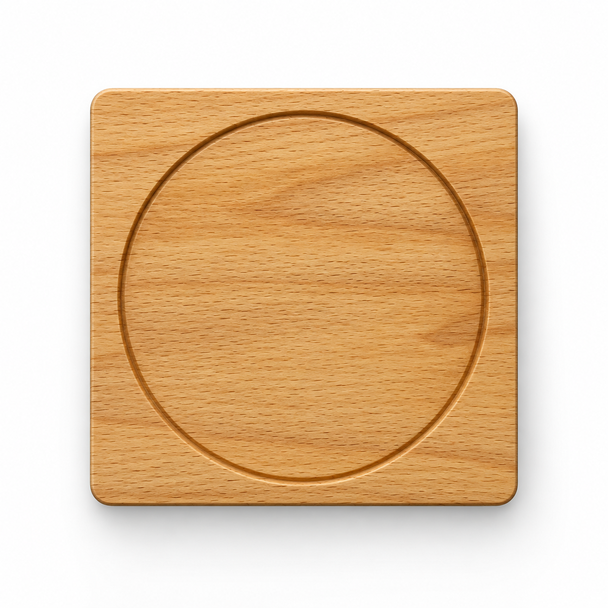 Customised Engraved Wooden Coaster - Image 4