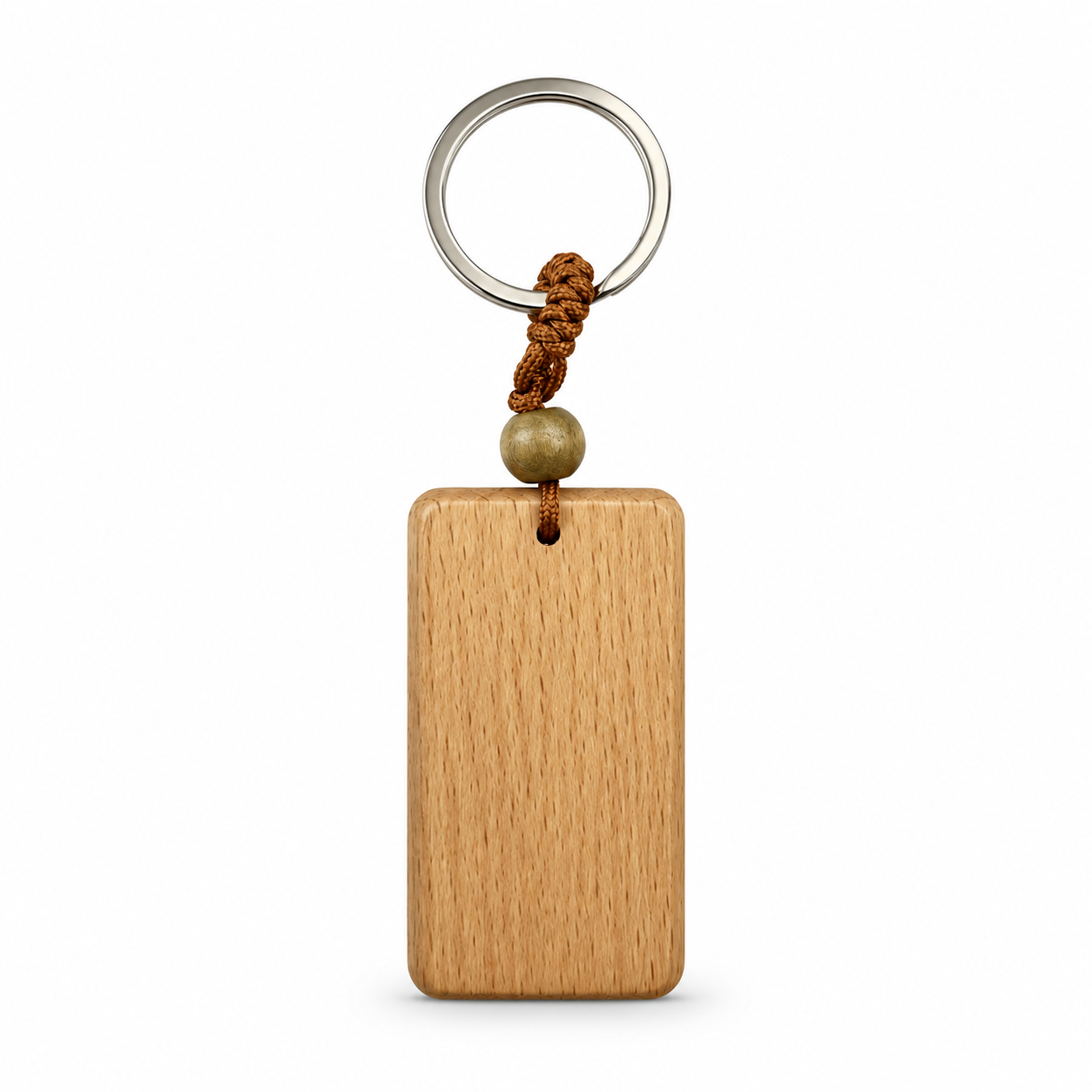 Customised Engraved Wooden Keyring - Image 2